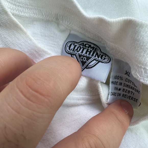 Vintage 1994 Bugs Bunny Acme Camp Looney River Shirt - Picture 5 of 6